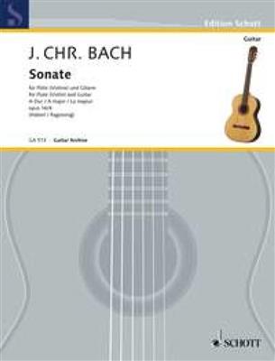 Johann Christoph Friedrich Bach: Sonata La Op. 16 N. 4 Fl(Vn) E Chit (Ragossnig): Flöte mit Begleitung
