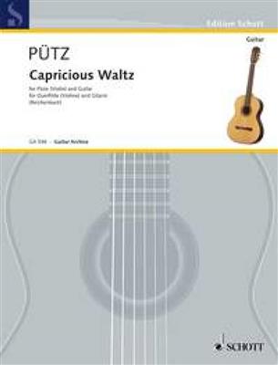 Eduard Puetz: Capricious Waltz: (Arr. Gerhard Reichenbach): Flöte mit Begleitung