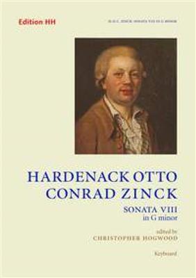 Hardenack Otto Conrad Zinck: Sonata No. 8 in G minor: Keyboard