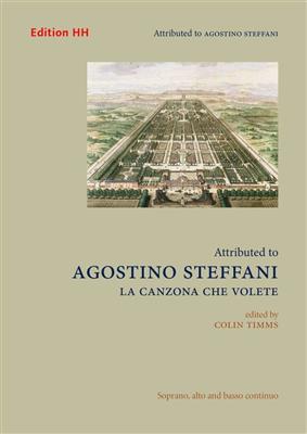 Agostino Steffani: La canzona che volete: (Arr. Colin Timms): Kammerensemble