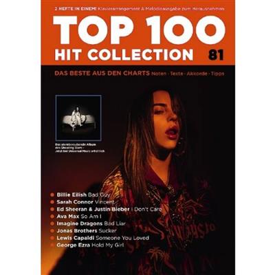 Top 100 Hit Collection 81: (Arr. Uwe Bye): Klavier Solo