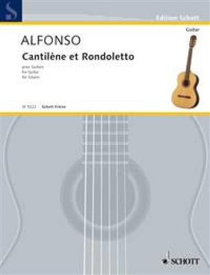 Nicolas Alfonso: Cantilène et Rondoletto: Gitarre Solo