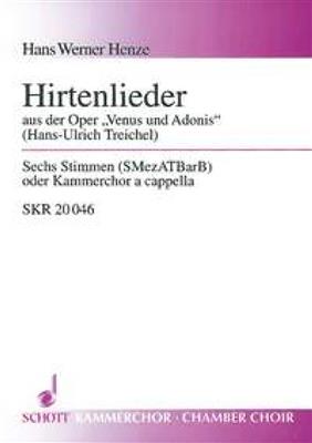 Hans Werner Henze: Hirtenlieder: Gemischter Chor A cappella