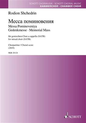 Rodion Shchedrin: Messa Pominoveniya: Gemischter Chor mit Begleitung