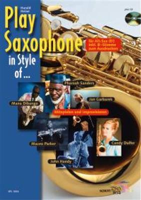 Harald Heine: Play Saxophone In Style Of: Saxophon