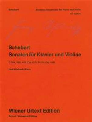 Franz Schubert: Sonatas For Violin & Piano: Violine mit Begleitung