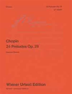 Frédéric Chopin: 24 Preludes Opus 28: Klavier Solo