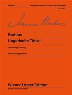 Johannes Brahms: Hungarian Dances: (Arr. Peter Roggenkamp): Klavier vierhändig