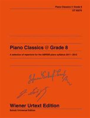 Piano Classics @ Grade 8: Klavier Solo