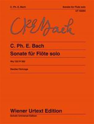 Carl Philipp Emanuel Bach: Sonate Wq 132/H 562 A Moll: Flöte Solo