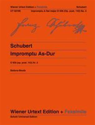 Franz Schubert: Impromptu A-flat D 935 Ab Op. Post. 142/2 D 935: Klavier Solo