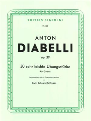 Anton Diabelli: 30 sehr leichte Übungsstücke: Gitarre Solo