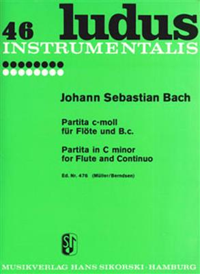 Johann Sebastian Bach: Partita: (Arr. Gottfried Müller): Flöte mit Begleitung