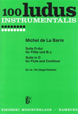 Michel de la Barre: Suite: Flöte mit Begleitung