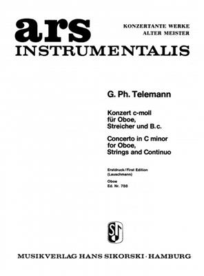 Georg Philipp Telemann: Konzert: Oboe Solo