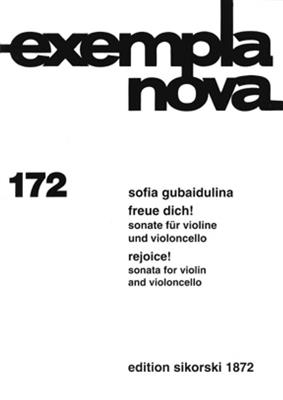 Sofia Gubaidulina: Freue Dich!: Streicher Duett