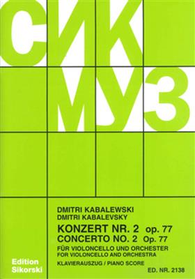 Dmitri Kabalevsky: Concert 02 Op.77: Cello mit Begleitung