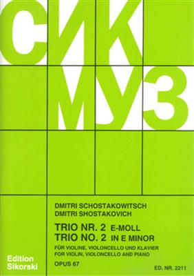 Dimitri Shostakovich: Trio 2 Op. 67 in E Minor: Klaviertrio