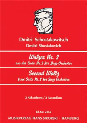 Dimitri Shostakovich: Walz Nr. 2 aus der Suite Nr. 2 für Jazz-Orchester: (Arr. Angelika Eger): Akkordeon Duett