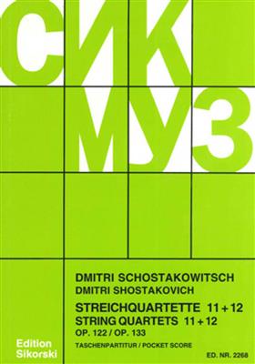 Dimitri Shostakovich: String Quartets 11 - 12: Orchester