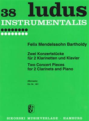 Felix Mendelssohn Bartholdy: Two Concert Pieces Op.113/114: Klarinette mit Begleitung