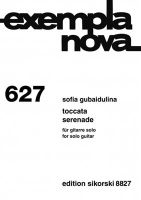 Sofia Gubaidulina: Toccata und Serenade: Gitarre Solo