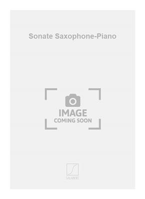 H. Dillon: Sonate Saxophone-Piano: Saxophon