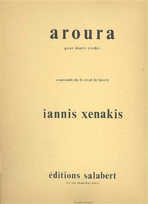 Iannis Xenakis: Aroura 12 Cordes Partition: Kammerorchester