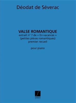 Déodat de Séverac: Valse Romantique, extrait no.7 de "En vacances": Klavier Solo