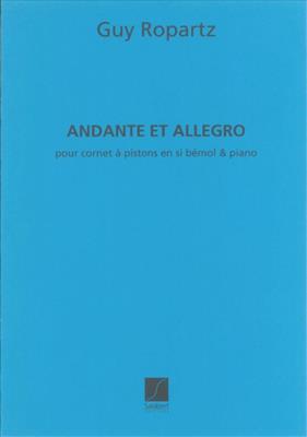 Joseph Guy Ropartz: Andante et Allegro: Trompete mit Begleitung