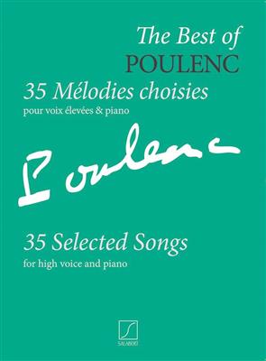 The Best of Poulenc - 35 Mélodies choisies: Gesang mit Klavier