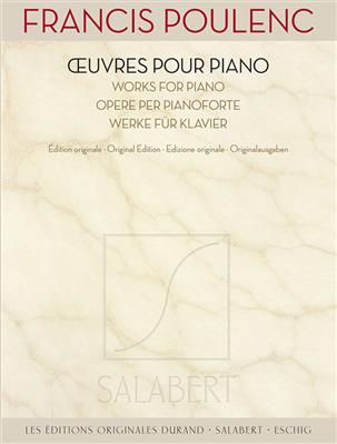 Francis Poulenc: Œuvres pour piano: Klavier Solo