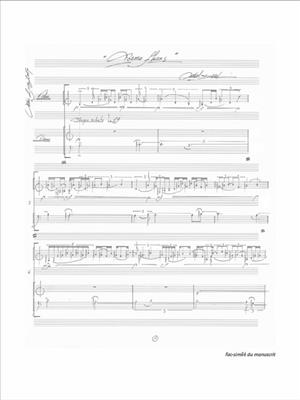 P. Dusapin: Forma fluens: Violine mit Begleitung