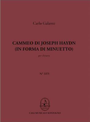 Carlo Galante: Cammeo Di Joseph Haydn: Gitarre Solo