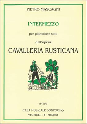Pietro Mascagni: Cavalleria Rusticana: Intermezzo Sinfonico: Klavier Solo