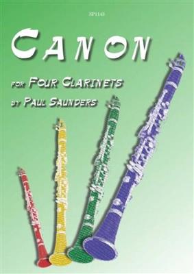 Paul Saunders: Canon: Klarinette Ensemble