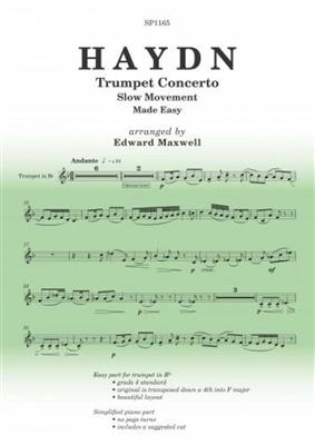 Franz Joseph Haydn: Trumpet Concerto - Slow Movement Made Easy: Trompete mit Begleitung