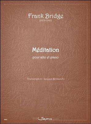 Frank Bridge: Meditation: Viola mit Begleitung