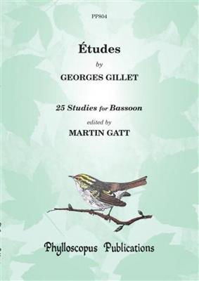 Georges Gillet: Etudes: Fagott Solo
