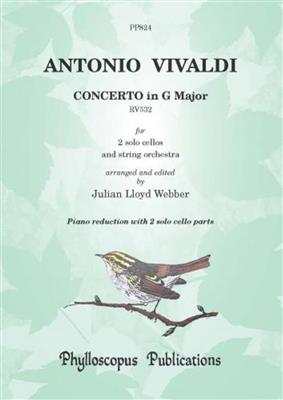 Antonio Vivaldi: Concerto in G major RV532 [PIANO REDUCTION]: Cello Duett