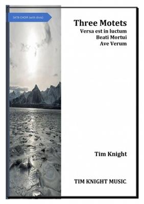 Tim Knight: 3 Latin Motets: Gemischter Chor mit Begleitung