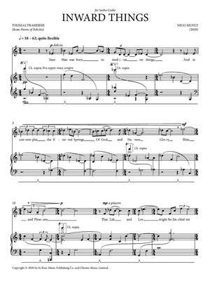 Nico Muhly: Inward Things: Gesang mit Klavier