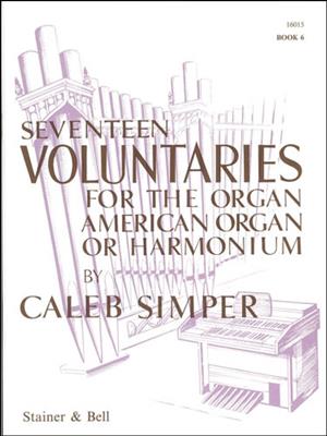 Caleb Simper: Seventeen Voluntaries: Orgel