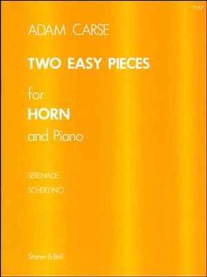 Adam Carse: Two Easy Pieces For Horn and Piano: Horn mit Begleitung