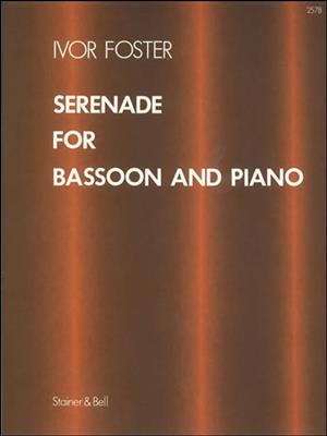 Arnold Foster: Serenade For Bassoon and Piano: Fagott mit Begleitung