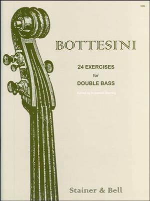 Giovanni Bottesini: 24 Exercises for Double Bass: Kontrabass Solo