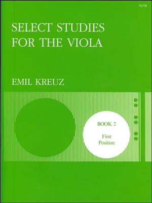 Emil Kreuz: Select Studies 2: Viola Solo