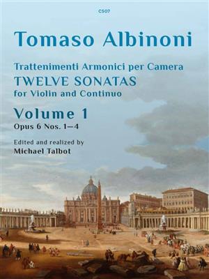 Tomaso Giovanni Albinoni: Trattenimenti armonici per camera ? Twelve Sonatas: Violine mit Begleitung