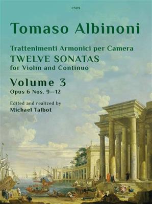 Tomaso Giovanni Albinoni: Trattenimenti armonici per camera ? Twelve Sonatas: Violine mit Begleitung