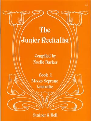 The Junior Recitalist Book 2: Gesang mit Klavier